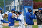 Baseball vs CGA  Wheaton College Baseball vs Coast Guard Academy during game one of the NEWMAC semi-finals playoffs. - (Photo by Keith Nordstrom) : Wheaton, baseball, NEWMAC